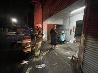 快訊】台南電子零件工廠不明爆炸 4人濺血