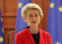 烏軍陣亡10萬？歐盟執委會主席口誤 急刪影片重新剪輯上傳