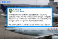 美FAA驚傳電腦大當機！ 恐影響全美航班起降