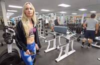 辣妹「人體彩繪」裸體進健身房 遭肌肉男識破轟出！