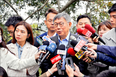 「珊昌配」羅生門延燒林佳龍》柯文哲：民進黨擺明要做掉游錫堃