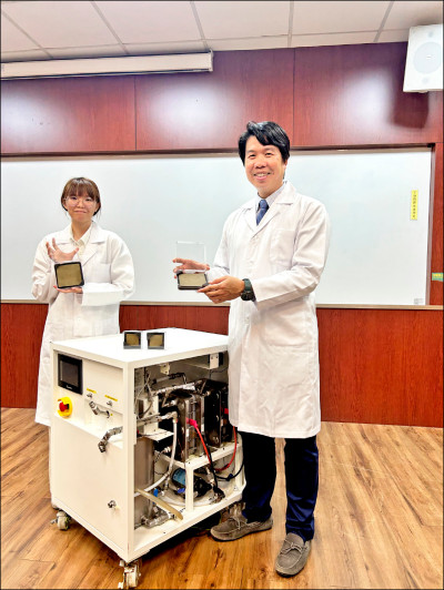 中山大學成功研發電解海水製氫量產技術