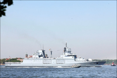 相隔22年 德國軍艦待命通過台海 兩艦出訪日韓菲 並將參與多國聯合軍演