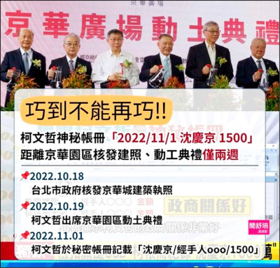議員：核發建照後兩週 出現「1500」關鍵日