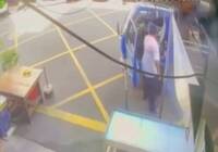 台中豐原市場攤商忙收攤 貨車上手提包遭竊取