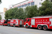 中國陝西驚傳消防車墜河事故 消防員5死1傷