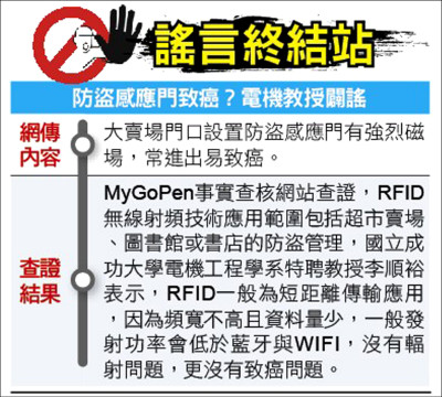 謠言終結站》防盜感應門致癌？電機教授闢謠