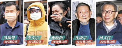 北院裁定柯文哲涉貪案 5人交保 柯文哲沈慶京等4人 北檢抗告