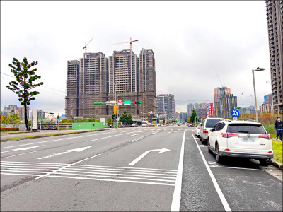 龜山文化一路右轉文青路 將增劃專用道