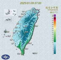 全台凍番薯畫面曝！ 今晚明晨平地低溫仍下探5度