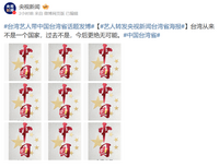 《央視》細數台藝人轉發「中國台灣省」 白目小粉紅「要大S發文」被譙翻