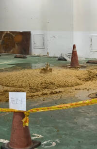 台中某賣場「爆屎」影片瘋傳 業者澄清：是污水槽油脂