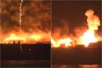 影片曝！日本橫濱花火節釀意外　火燒駁船花火連環爆