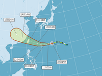 楊柳恐成今年第2個登陸颱風！ 專家曝「這1天」影響台灣最大......