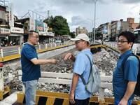 公館圓環工期再縮短！ 李四川：9月底前正交路線通車