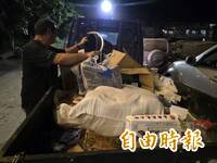 小貨車送物資縣府刁難！災民志工爆氣「物資爆倉還規定親領」