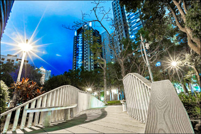 竹北「東之小徑十六道白」 獲2建築大獎