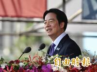 賴清德籲中國「體現大國責任」 引二戰殷鑑盼放棄武力改變台海