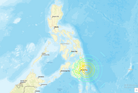 09:43菲律賓南部規模7.4強震 當局發布海嘯警報
