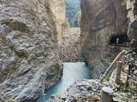 花蓮立霧溪驚見堰塞湖  周邊道路將進行管制