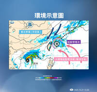 雨區逐漸南移！ 氣象署估週末雨勢才趨緩