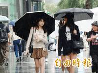 北北基宜大雨特報！ 越晚雨越大