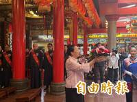 不顧花蓮光復災區去哪了？ 徐榛蔚一早現身松山慈祐宮