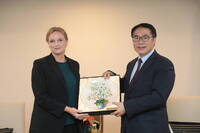 瑞典綠色轉型聯盟拜會台南 黃偉哲盼共推永續城市 瑞典綠色轉型聯盟拜會台南 黃偉哲盼共推永續城市