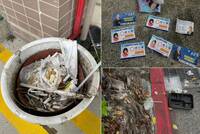 國民黨成功高中全代會「留下大禮」！學生爆菸蒂、垃圾亂扔