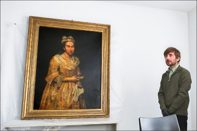 中英對照讀新聞》Nazi-looted masterwork spotted in Argentina property ad遭納粹掠奪的名畫被發現出現於阿根廷房屋廣告中