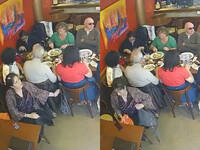 畫面曝光！女賊餐廳「30秒偷包」同桌一家人完全沒發現