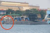 獨家》看不到尾舵！潛艦海鯤號最新影像曝光