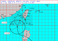 鳳凰颱風高屏登陸機率高 預估就在這時間.....