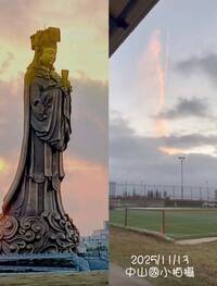 鳳凰過境媽祖現身？ 網傳「神蹟照」引發討論