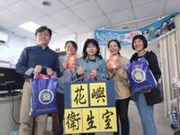 澎湖花嶼封島醫療不中斷 衛生局長陳淑娟率隊 破浪溫馨巡醫