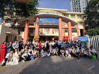 澎湖海事赴越南胡志明市 「新住民子女教育參訪」訪2高中