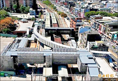 內壢車站地下化 新跨站天橋12/20啟用