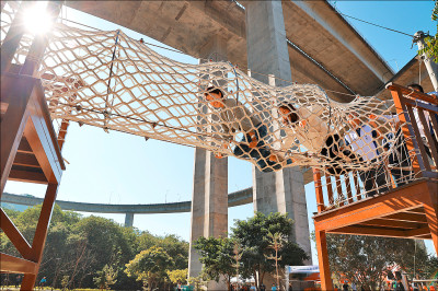 南投「橋聳雲天」 增設山訓場、兒童遊戲場