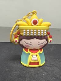 樂成宮在Q版「媽祖行動平安燈」模組加香灰  如同媽祖在身邊