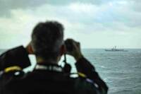 紐西蘭軍艦上月通過台海遭共艦尾隨 我國成功艦護航身影曝光！