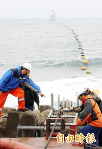 《TAIPEI TIMES》Penalties for cable damage tightened