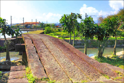 宜蘭古蹟武暖石板橋旁 將興建文資館