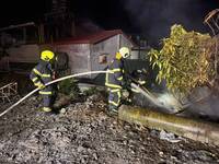 南投信義地利村消防站 首度實戰驗證發揮滅火救災功能