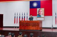 主持馬防部指揮官布達  呂坤修：把壓力化為力量、把質疑化為精進