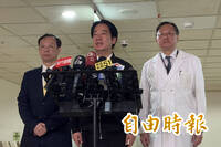 北捷隨機攻擊4死 賴清德探視傷者：徹查嫌犯背景、動機與是否有共犯