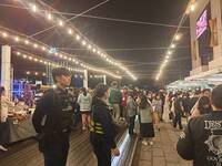 北捷「無差別」殺人事件 馬公警分局重兵戒備