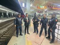 北捷連續攻擊事件後 台東強化各大型運輸場站見警率