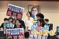 翁曉玲預告明續擋國防特別條例 不會輕易放行