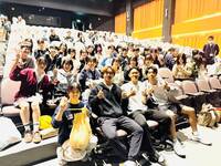 日本寢屋川高校師生訪新港藝高 體驗台灣在地生活