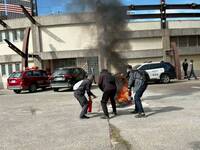 確保跨年晚會「安全零死角」 桃園市府整合警、消實兵演練防範突發事故